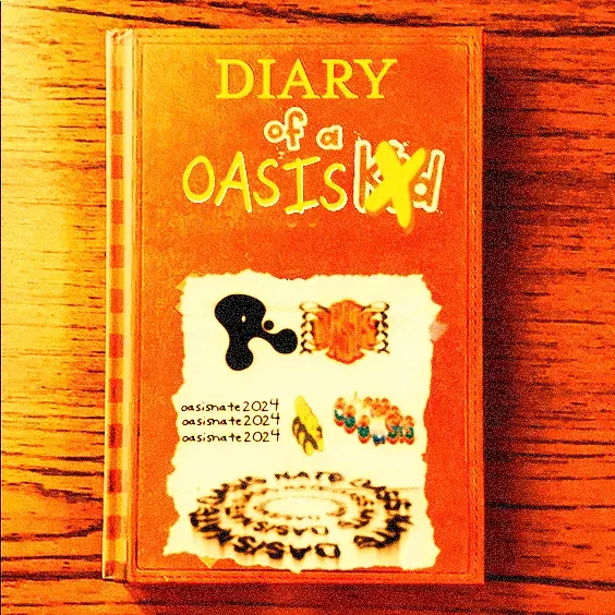 Diary of OASIS archive graphic